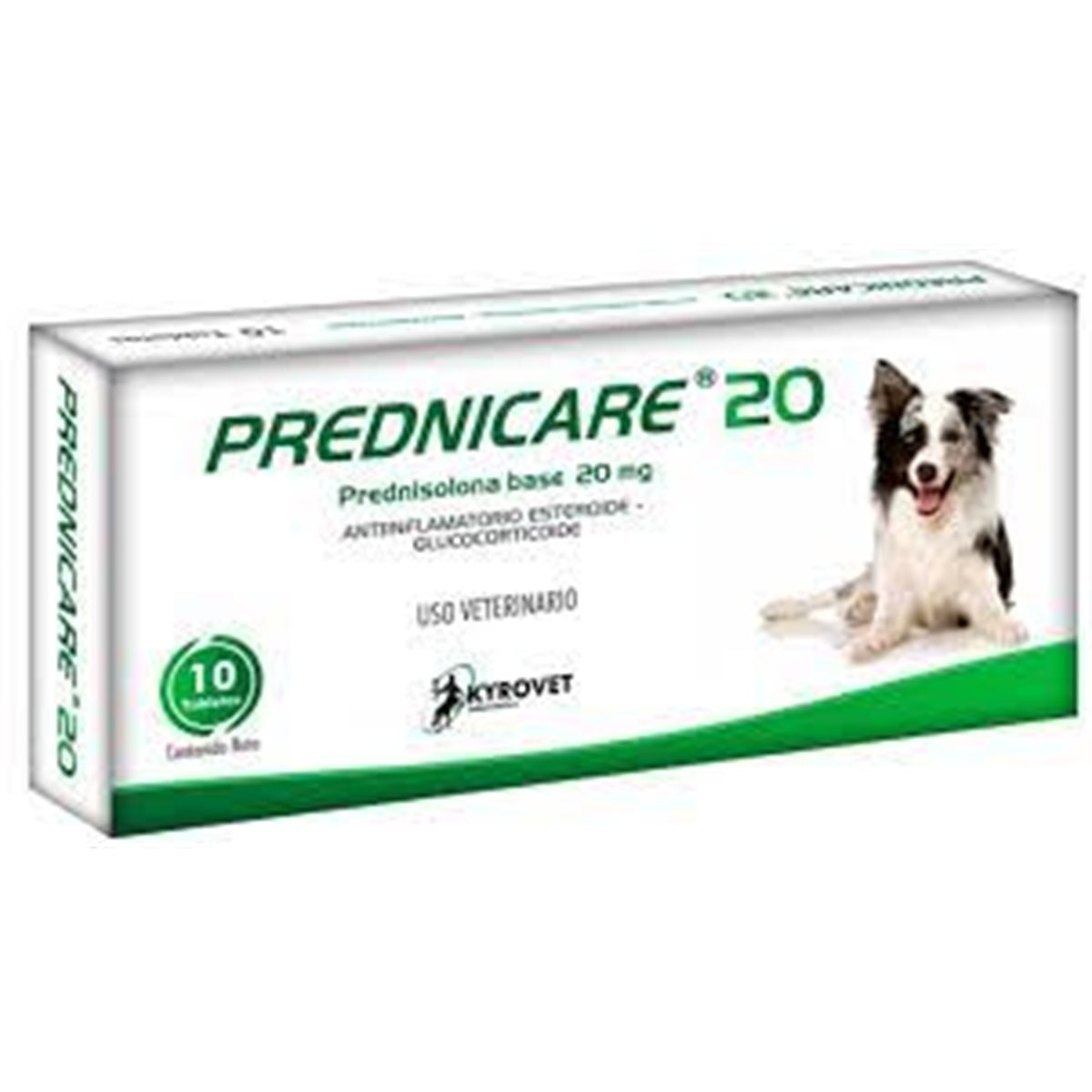 PREDNICARE 20 mg PREDNISOL Caja * 10 tab