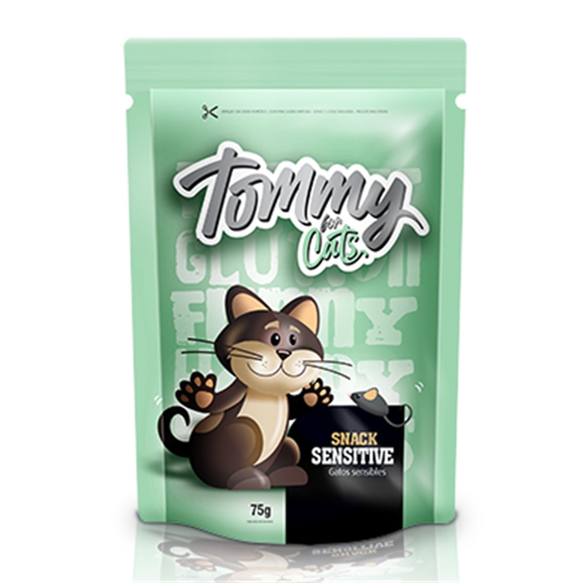 SNACK TOMMY CAT SENSITIVE * 75 gr