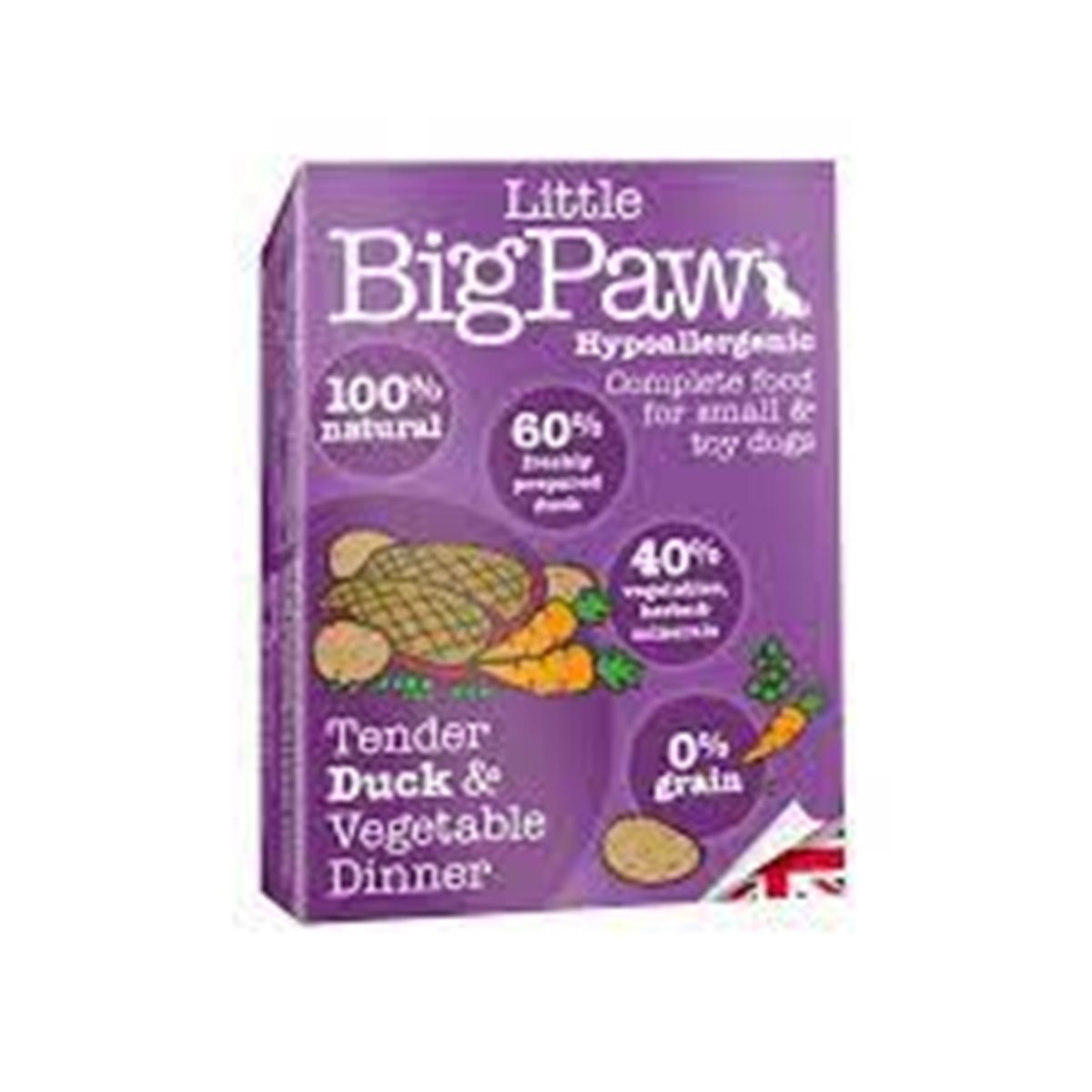 LITTLE BIG PAW DOG PATO&VERDURAS *150gr