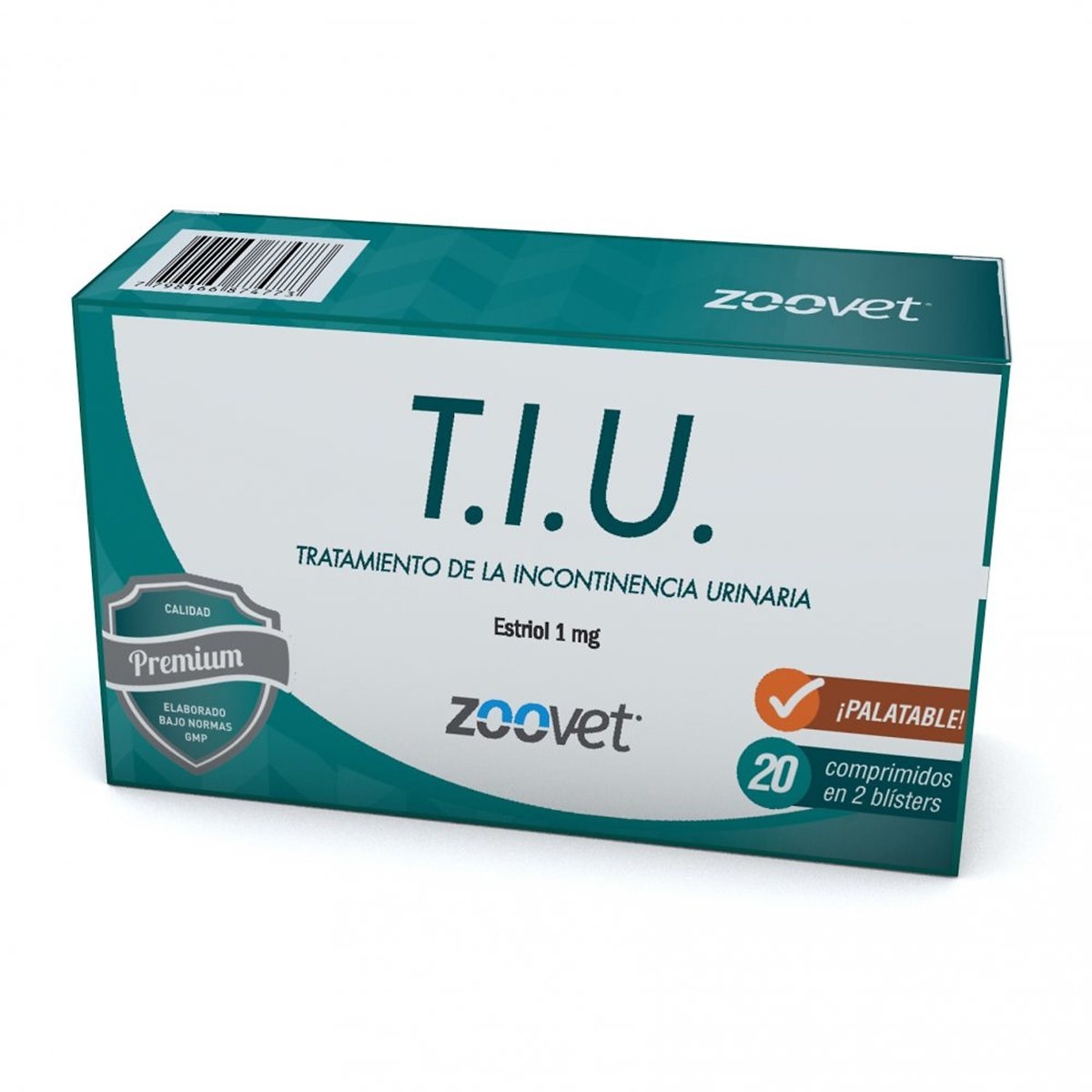 TIU 1 MG CAJA * 2 BLISTER
