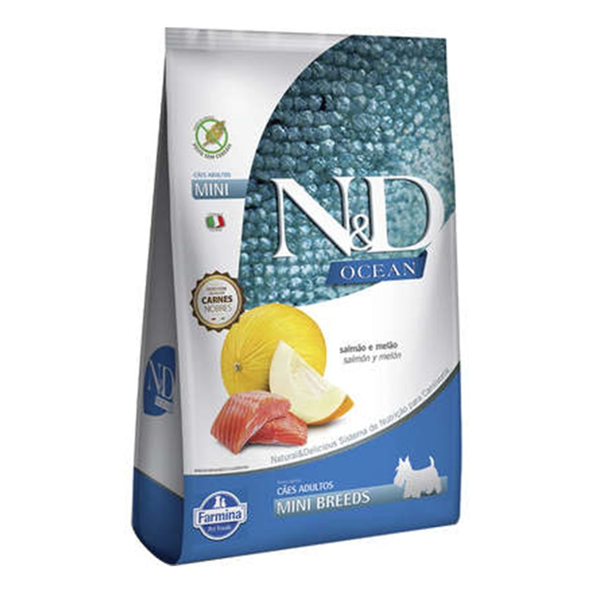 N&D OCEAN CAN ADUL MED MAXI SALMAO * 10k