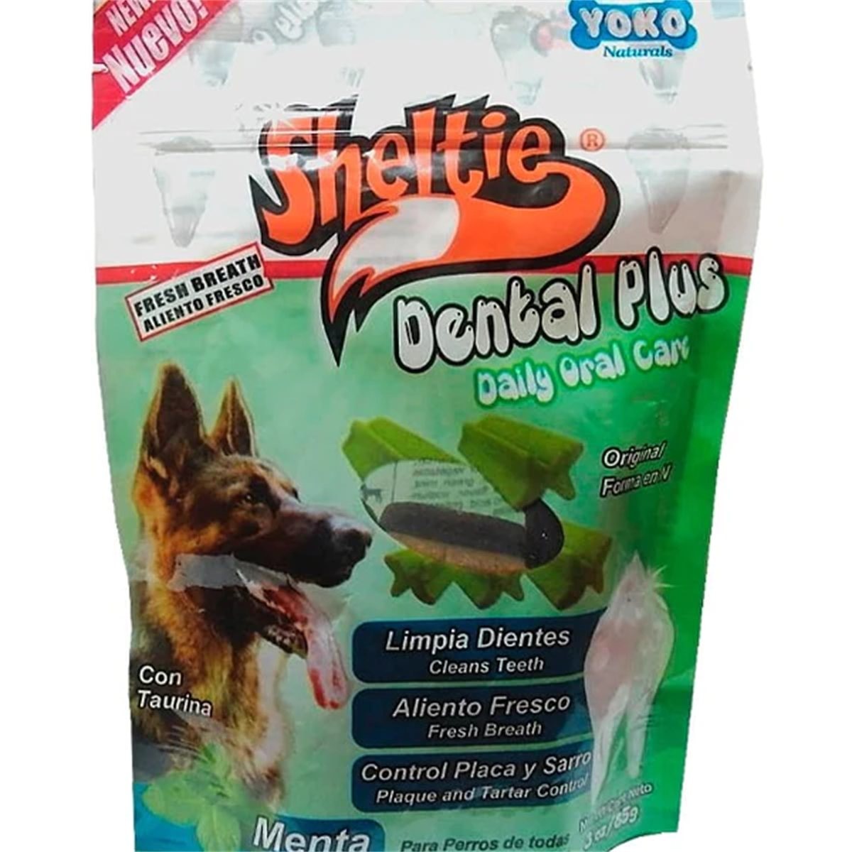SHELTIE SNACK MENTA DENTAL PLUS * 349 gr