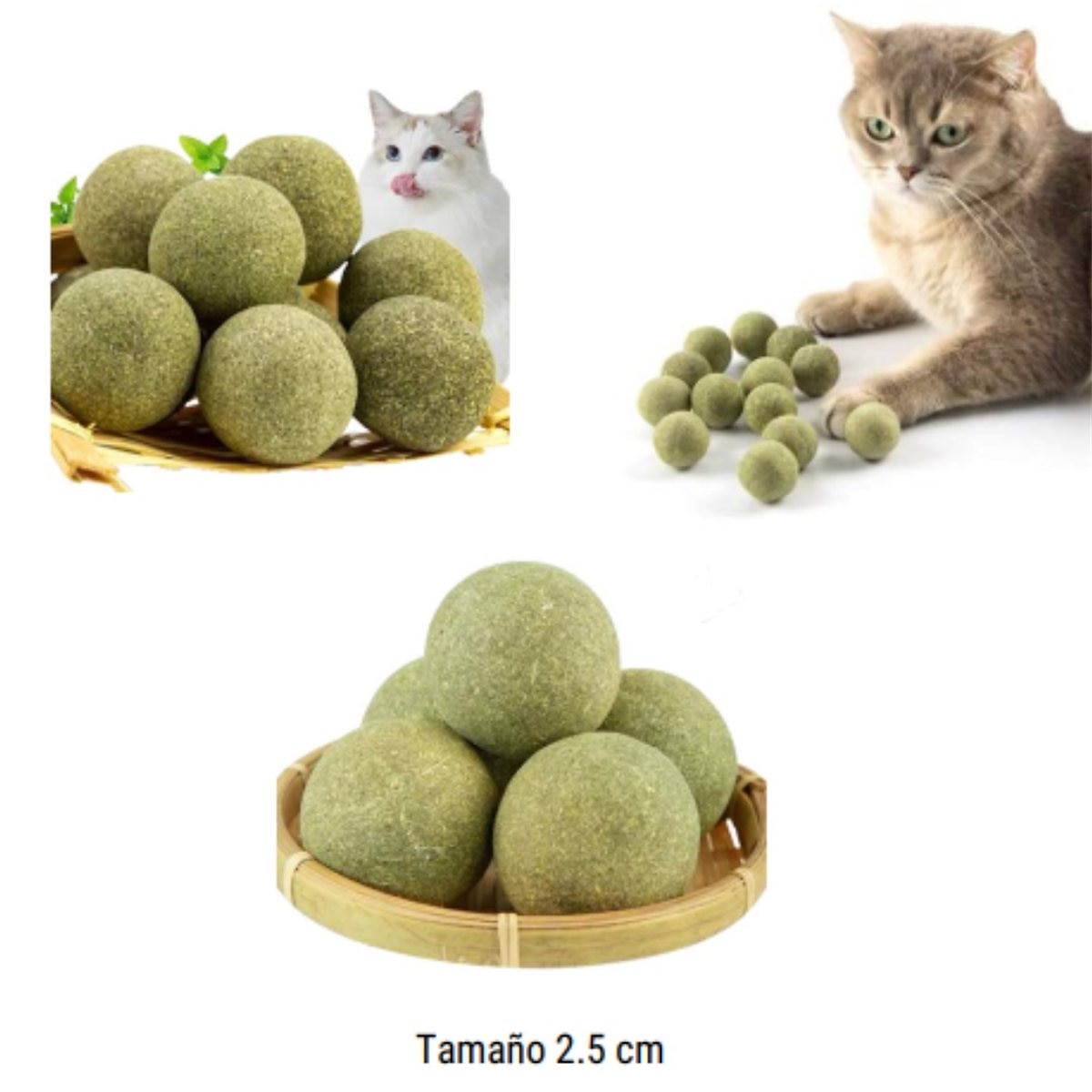 JUGUETE  BOLA DE CATNIP