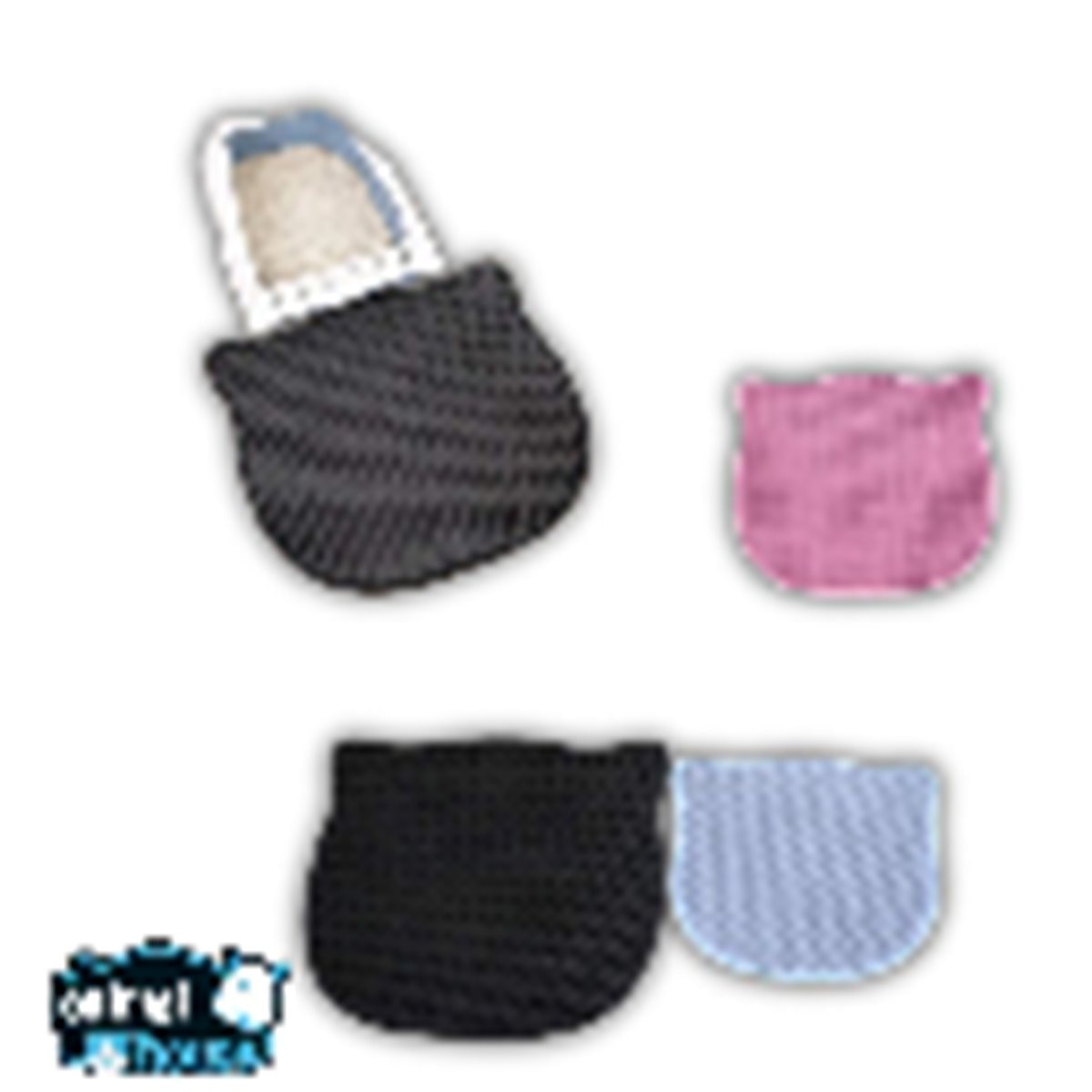 TAPETE DE FORMA DE GATO CAPA DOBLE T S