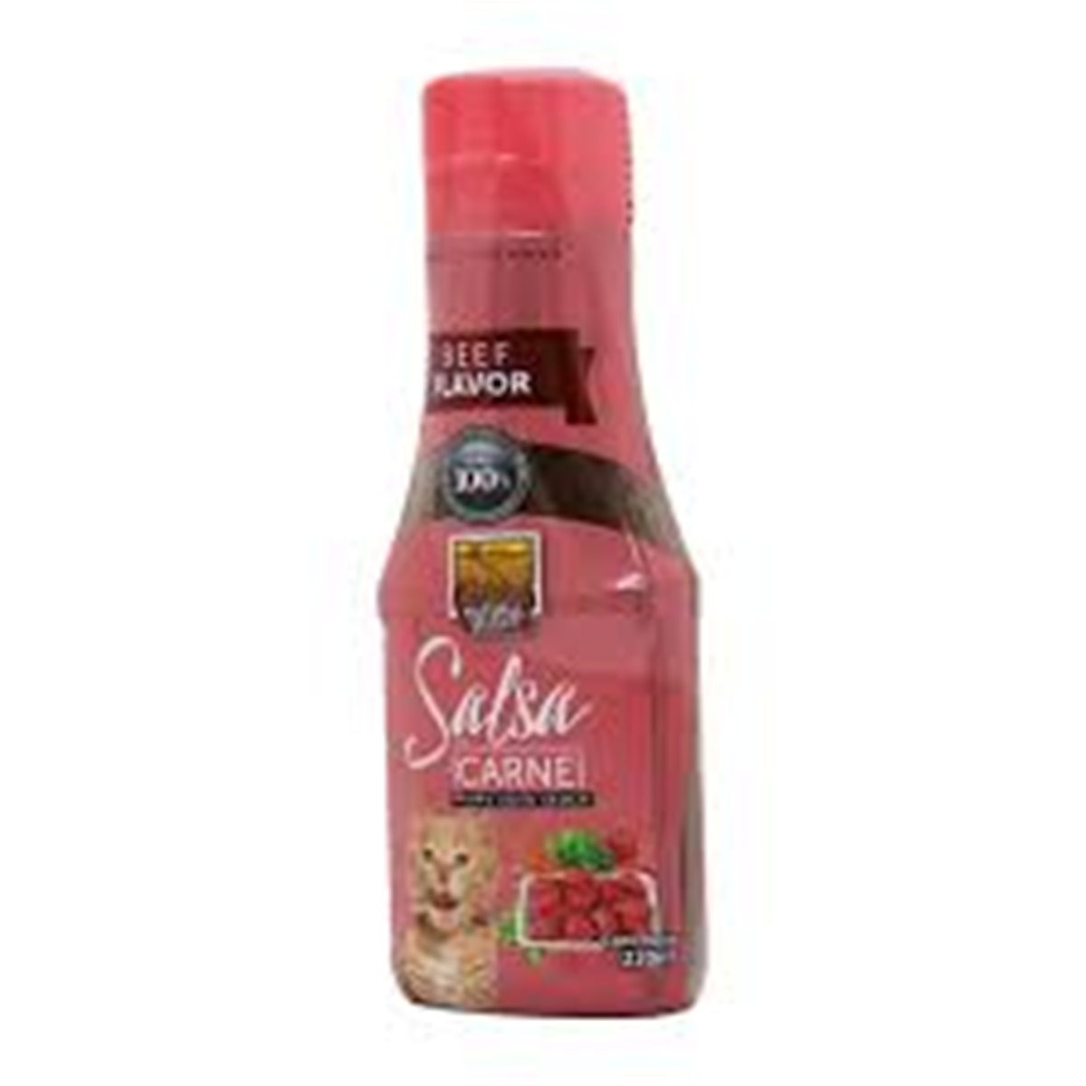 SALSA CASERA GATO SABOR CARNE 220 ml