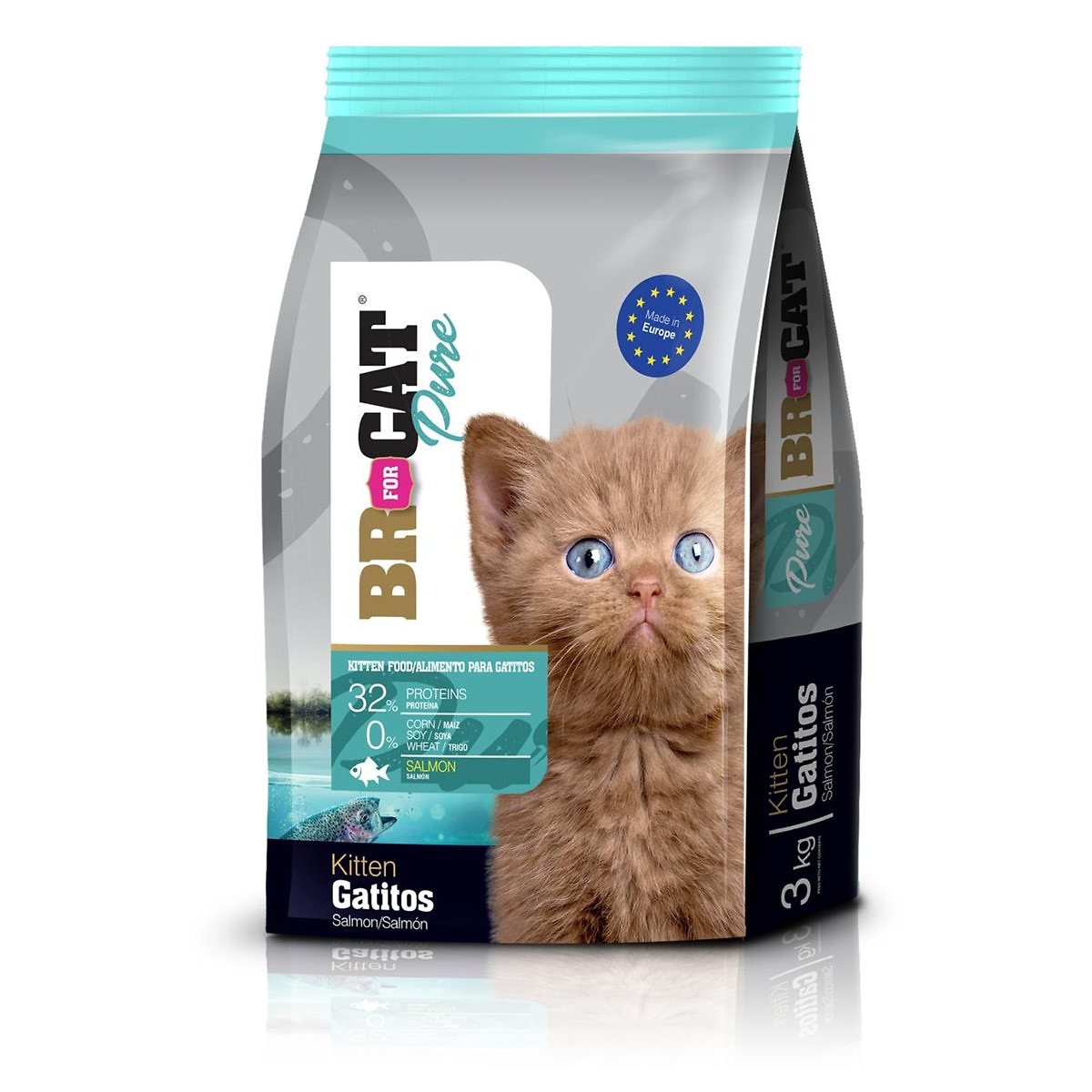 BR FOR CAT GATITOS SALMON *3 Kg