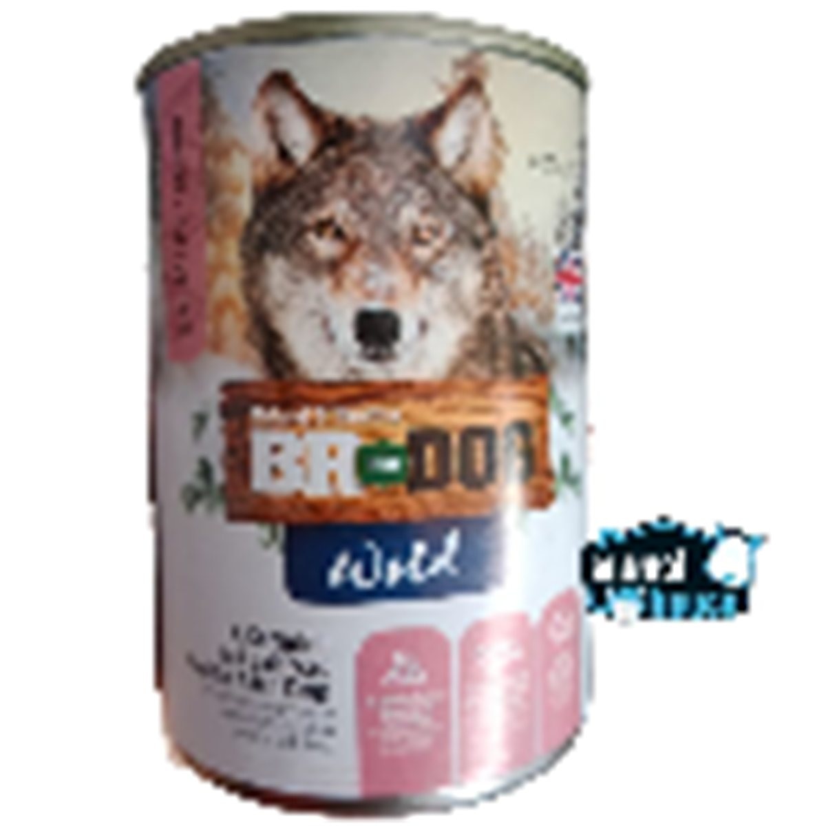 BR WILD LATA DOG SALMON* 400 gr
