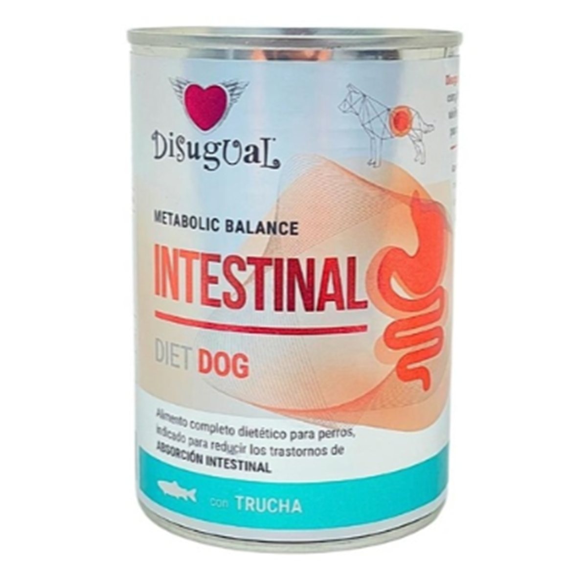 DISUGUAL DOG LATA INTESTINAL TRUCHA*400g