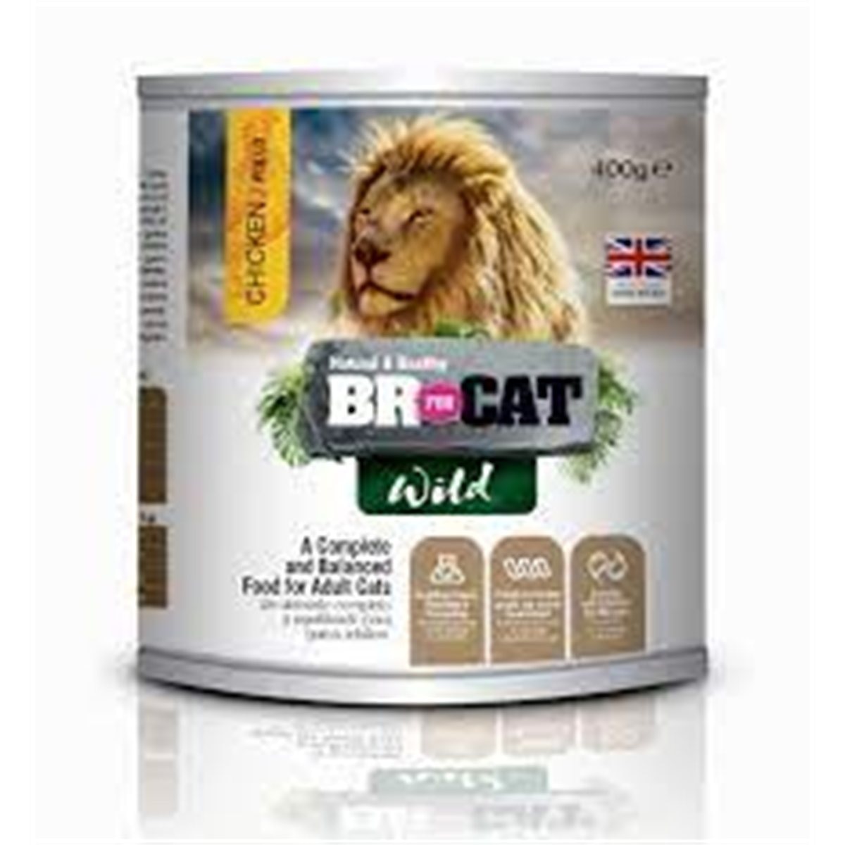 BR WILD LATA CAT CHICKEN * 400 gr
