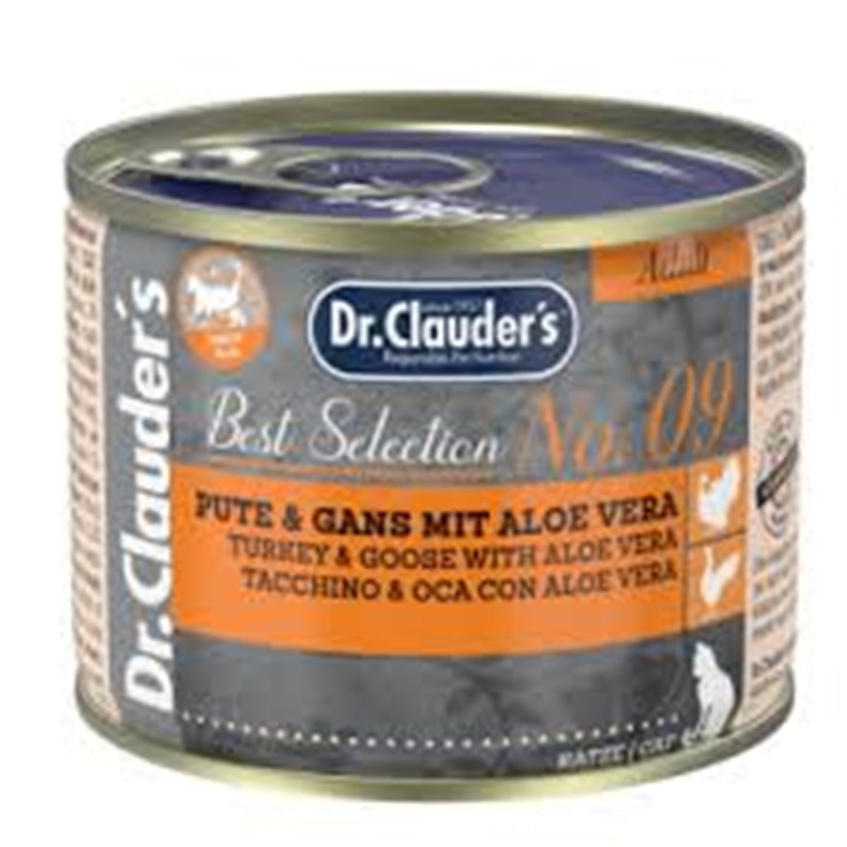 DR CLAUDERS MN CAT TURKEY&GANS * 200gr