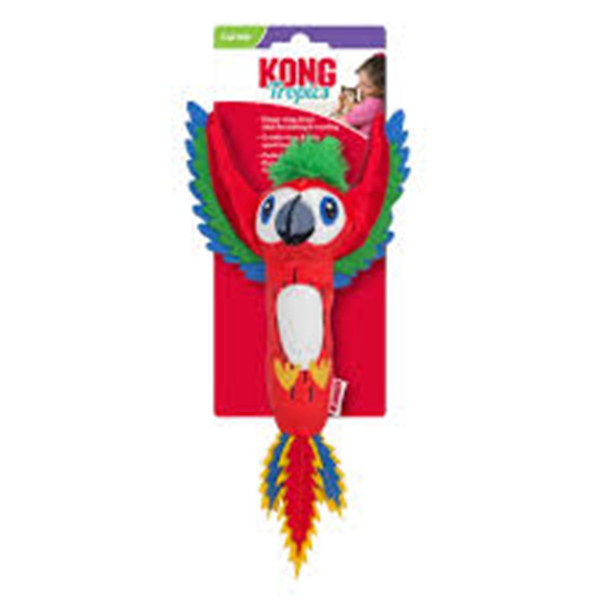 JUGUETE KONGO GATO PELUCHE TROPICS PAJAR