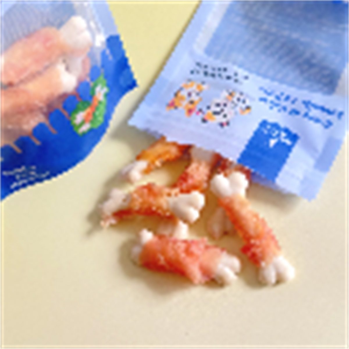 SNACK HUESO DE CALCIO ENVUELT POLL *50gr