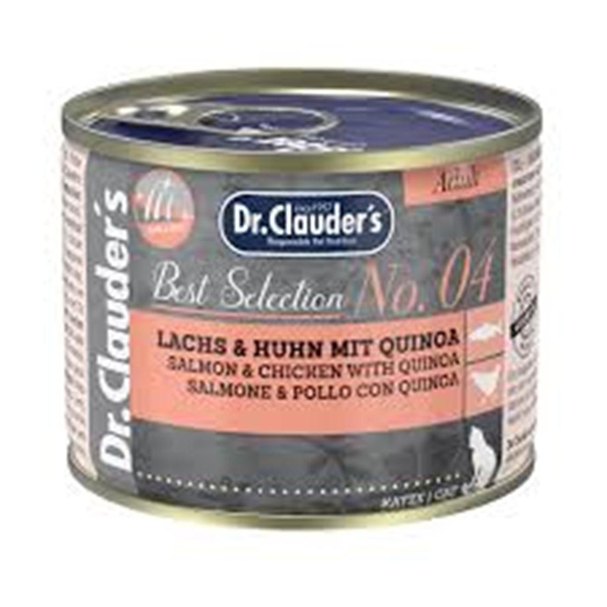 DR CLAUDERS CAT SALM&POLLO * 200 gr