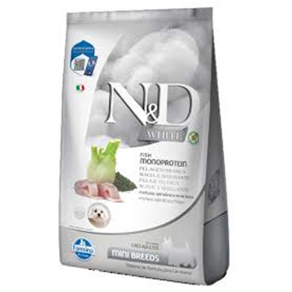N&D WHITE CANINE ADULT MINI * 2 K