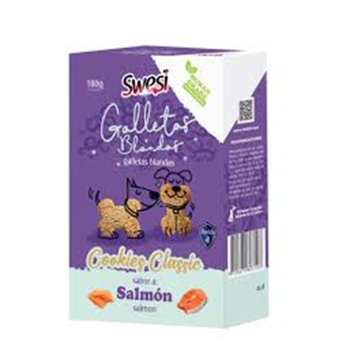 GALLETAS SWESI BLANDAS SALMON* 180 gr