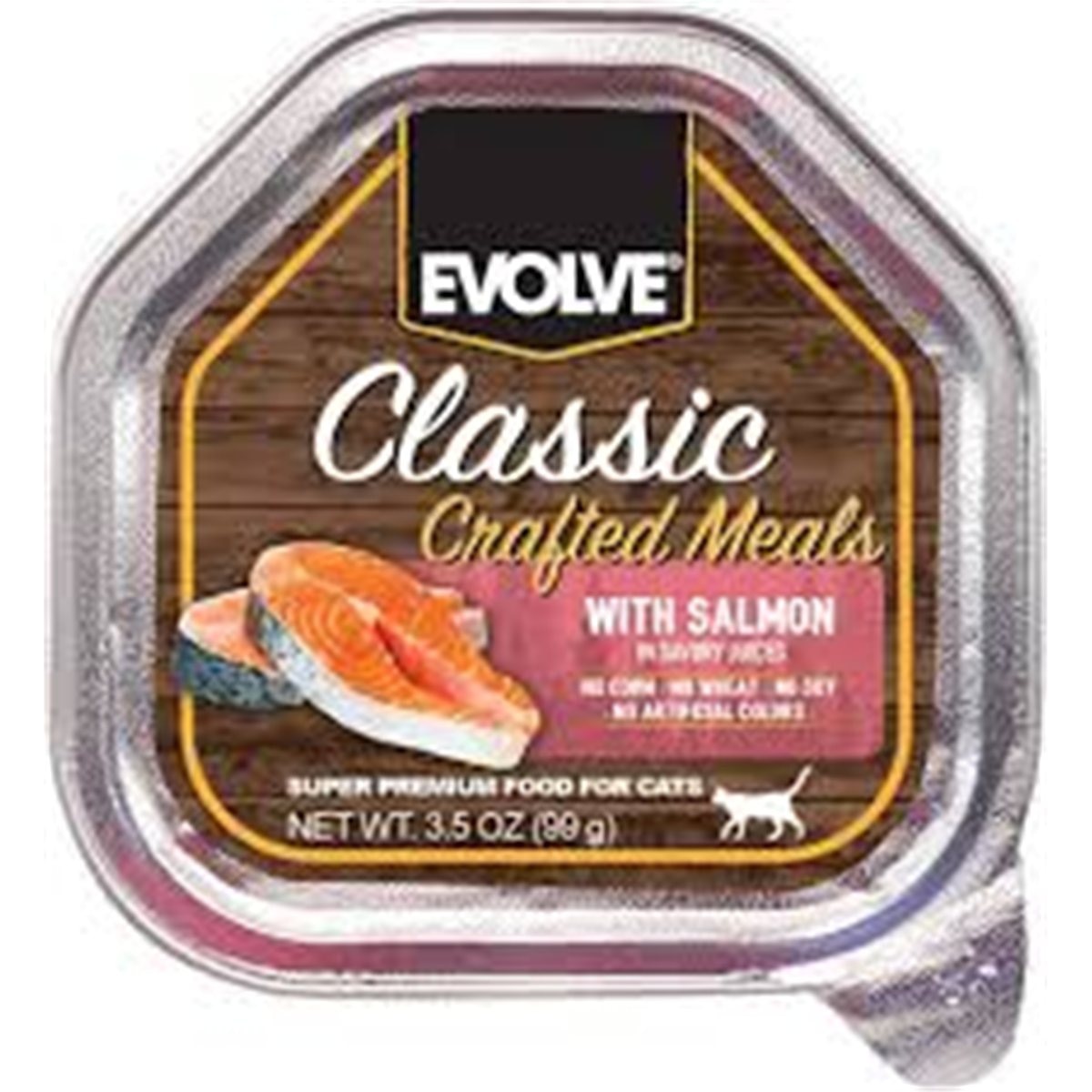 EVOLVE CAT BANDEJA SALMON * 3.5oz 99 gr