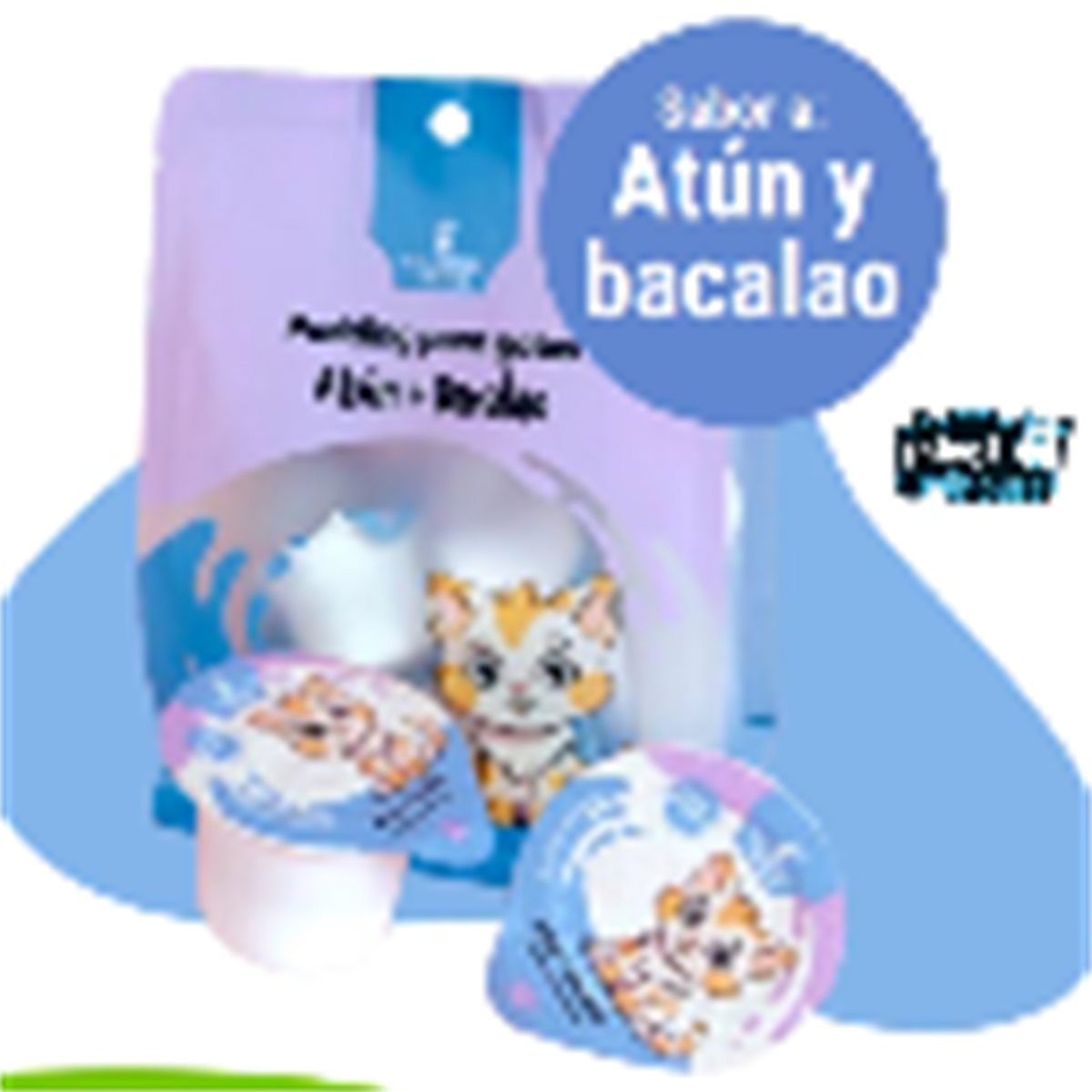 PUDDING PARA GATOS ATUN&BACALAO * 220 gr