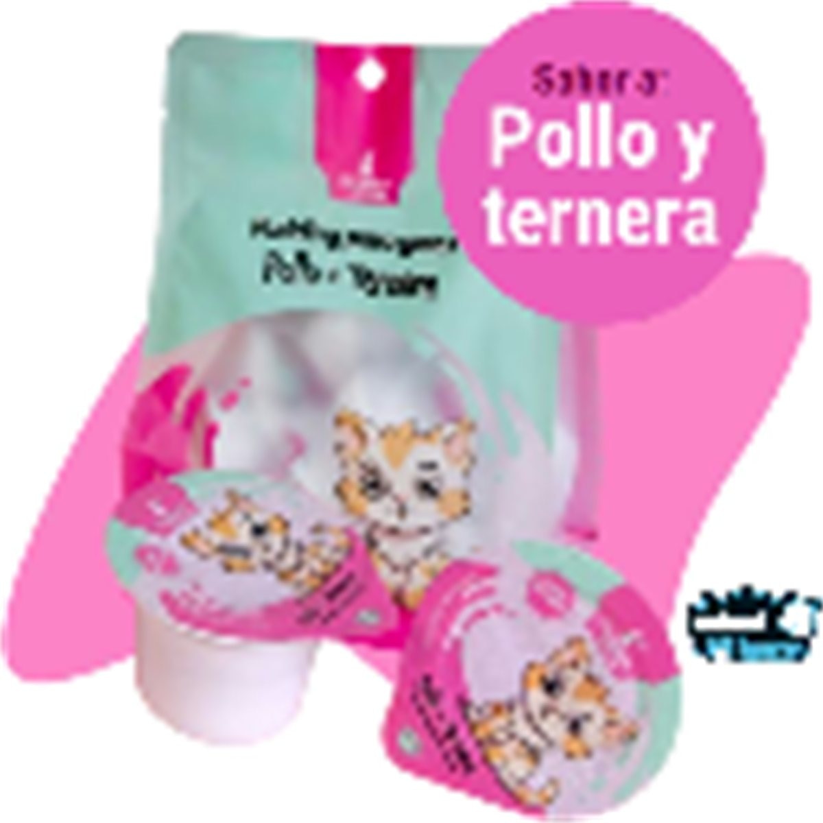 PUDDING PARA GATOS POLLO&TERNERA *220 gr