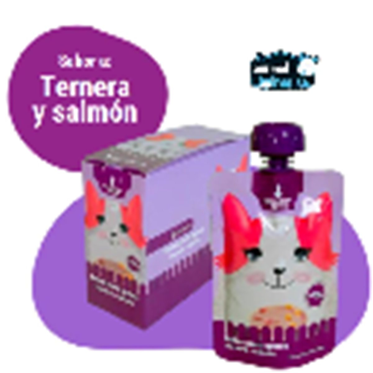 SALSA PARA GATO SABOR TERNER&SALM CAJAX6