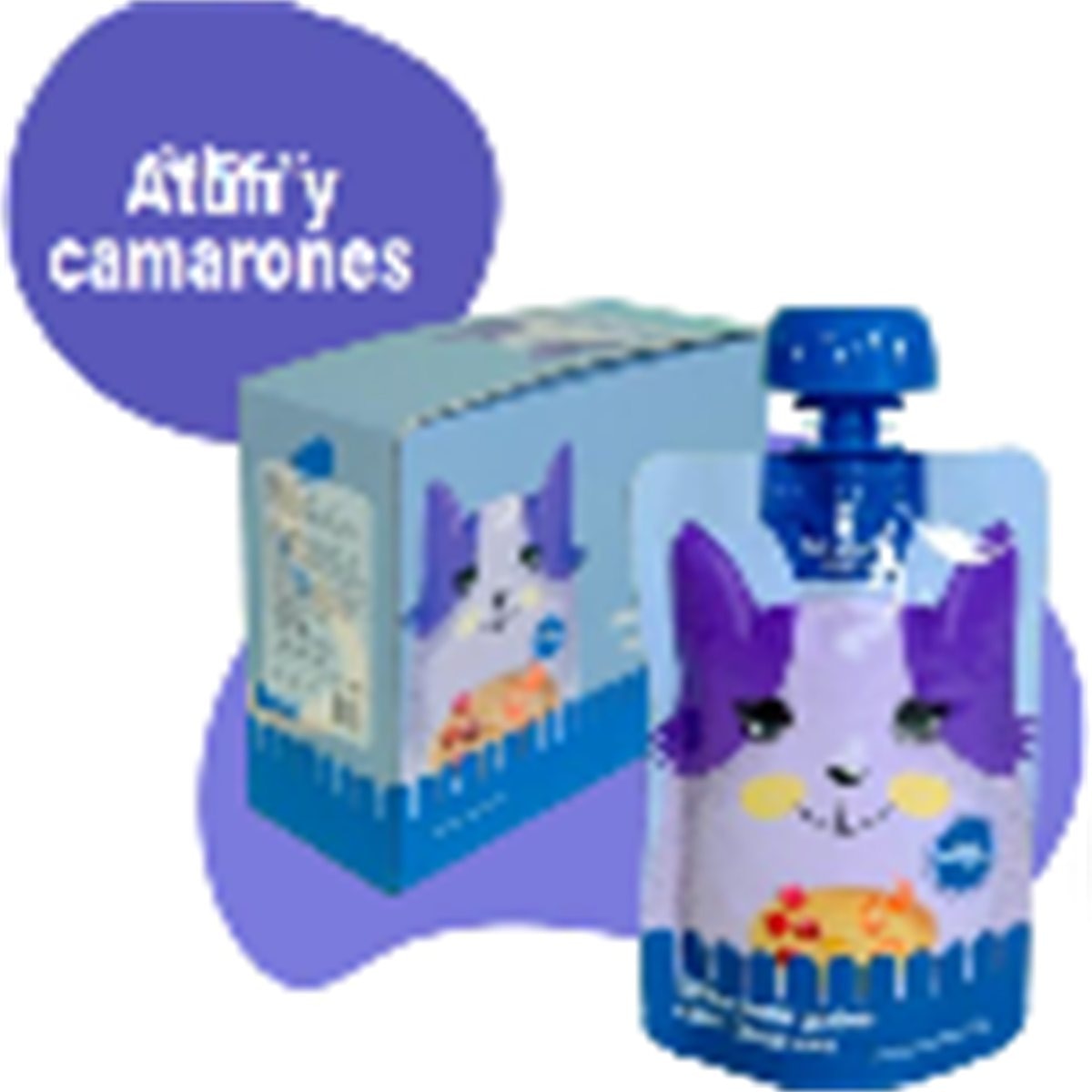 SALSA PARA GATO SABOR ATUN&CAMARO CAJAX6
