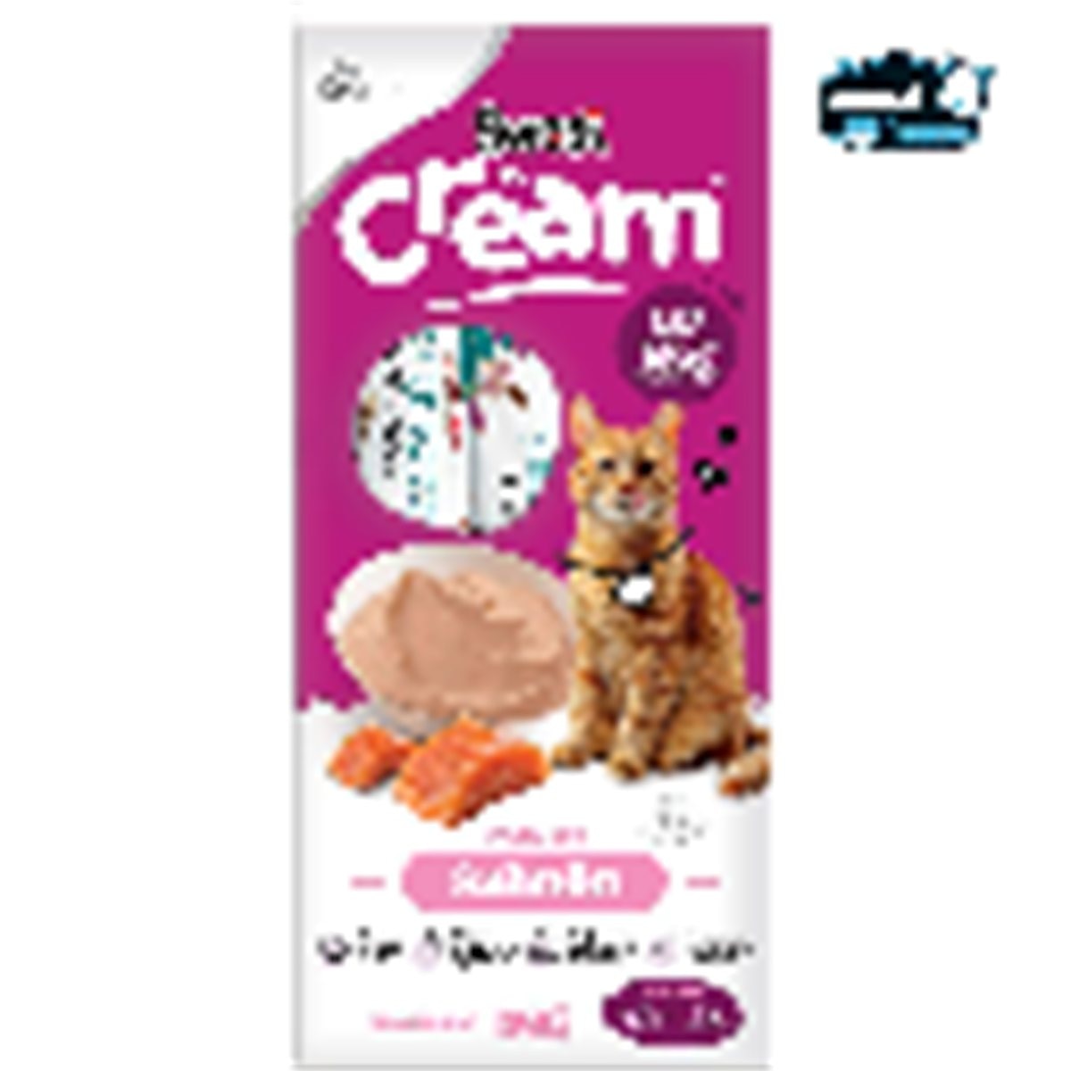 SWESI CREAM CAT SOBRE SALMON * 4 UND