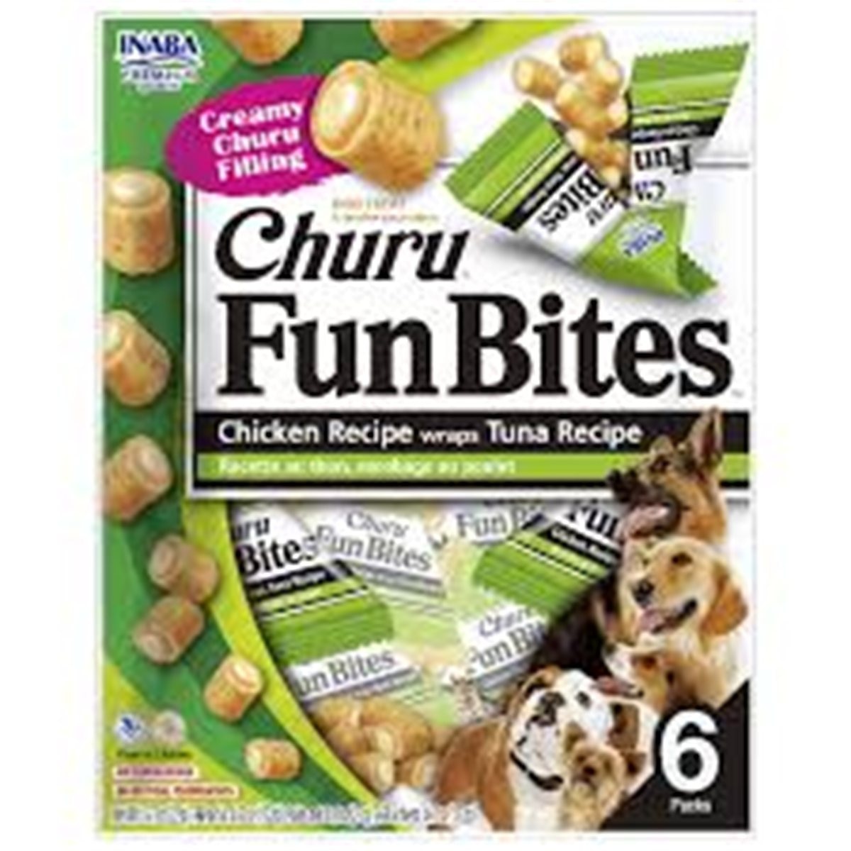 CHURU FUN BITES DOG POLLO&ATUN*6UND22gre