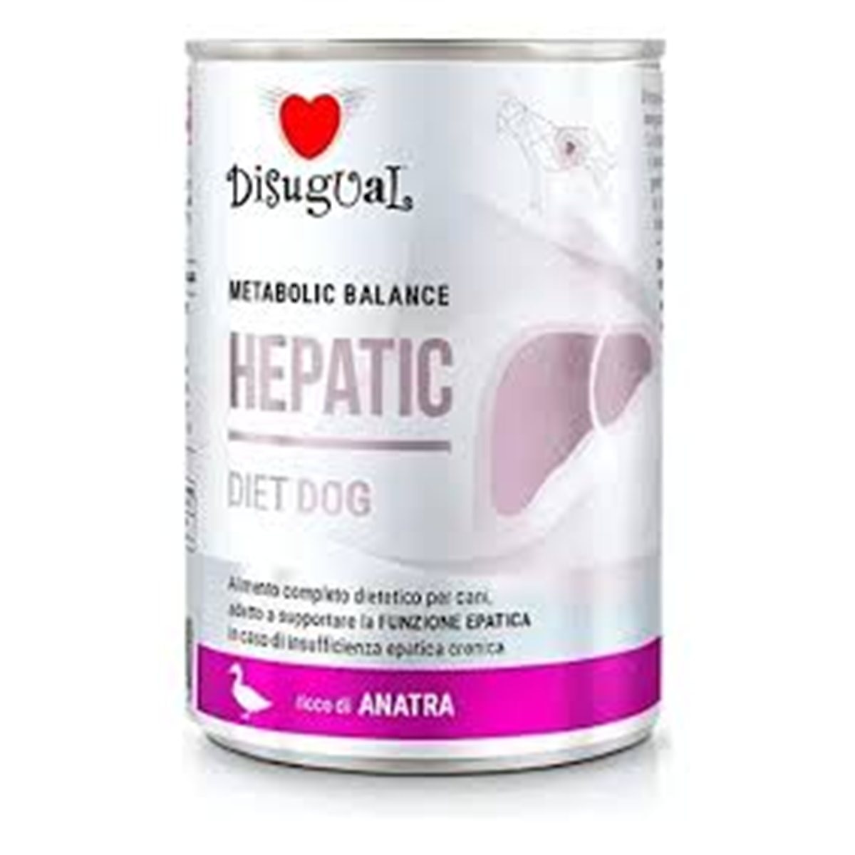 DISUGUAL DOG LATA HEPATIC PATO * 400 gr