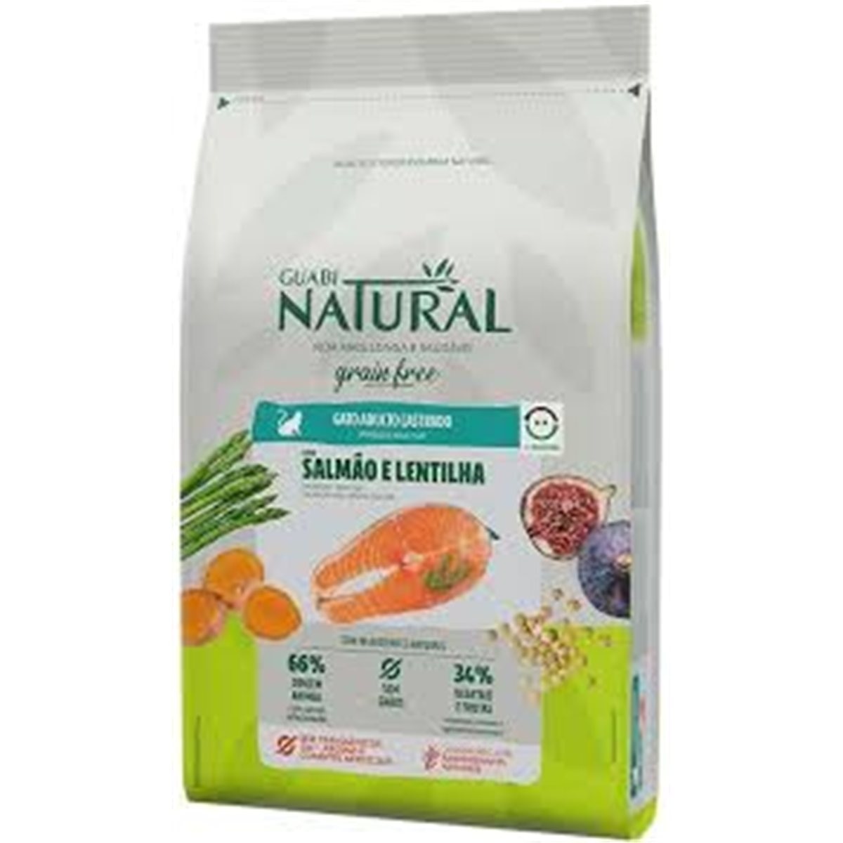 GUABI GRAIN FREE GATO CASTRAD SALMON1.5k