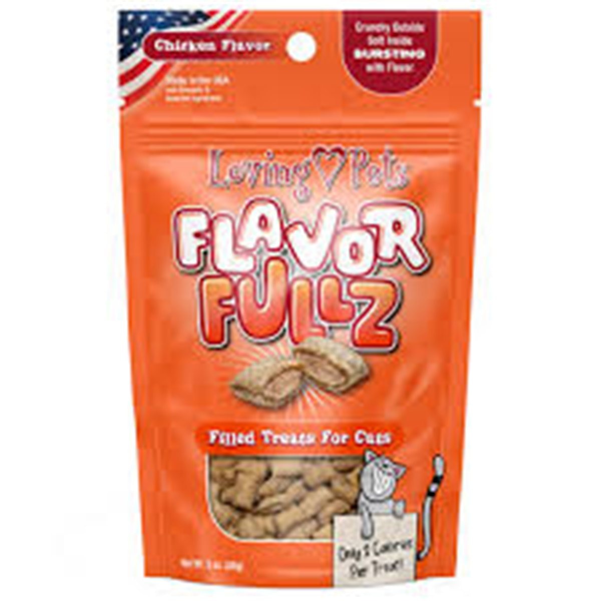 SNACK FLAVORFULLZ CAT POLLO  * 85 gr