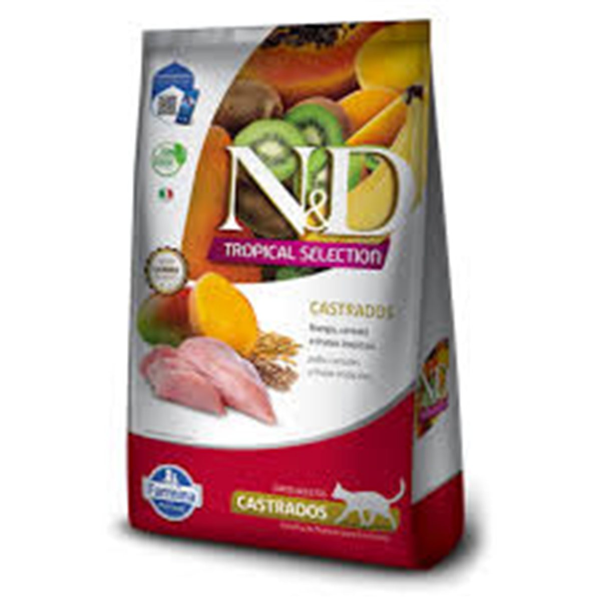 N&D TROPICAL FEL FRANGO ADT CAST * 7  kg