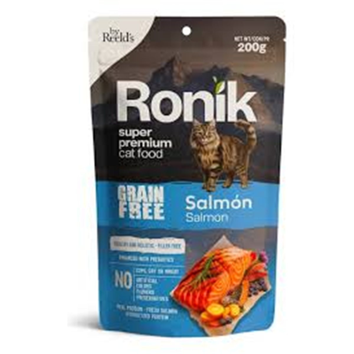REELD'S RONIK GRAN FREE CAT SALMON *200g