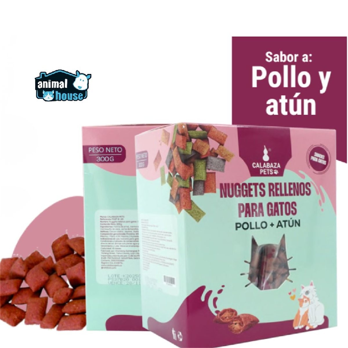 NUGGETS RELLENO CAT A20U POLLO&ATUN *UND
