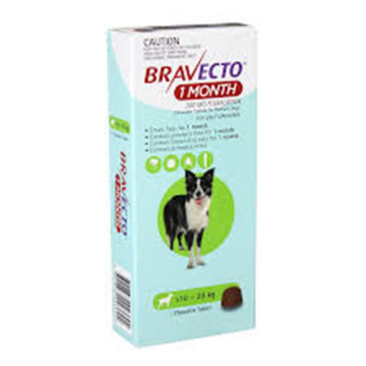 BRAVECTO 200 mg 1 Tab 1M 10-20 kg