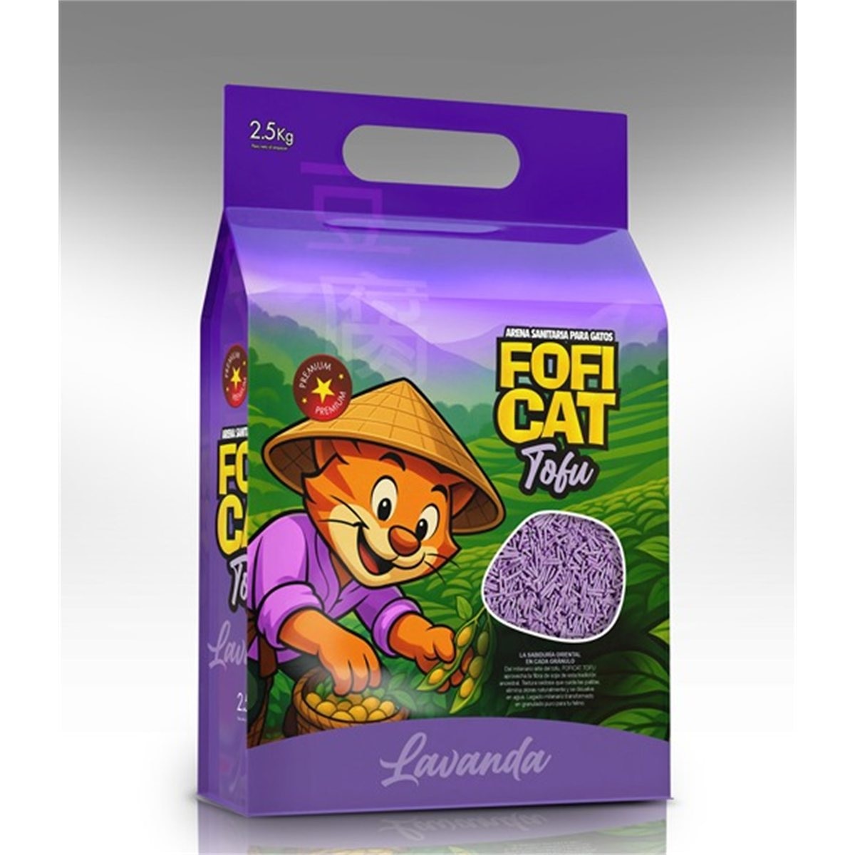 ARENA FOFICAT TOFU LAVANDA * 2.5kg