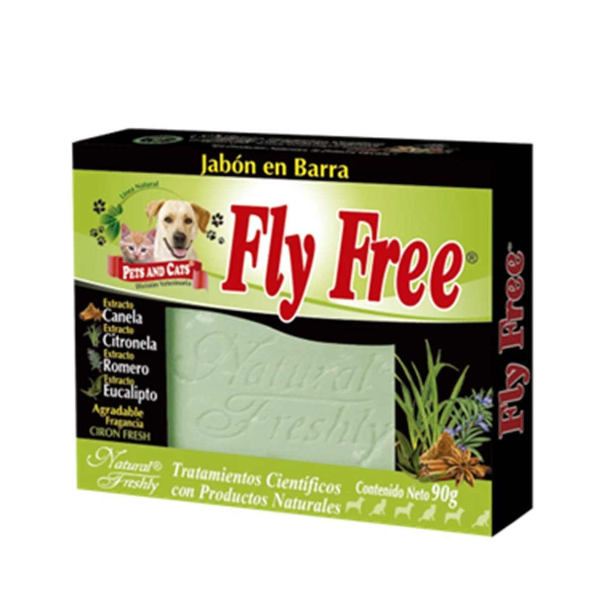 JABON EN BARRA FLY FREE * 90 gr