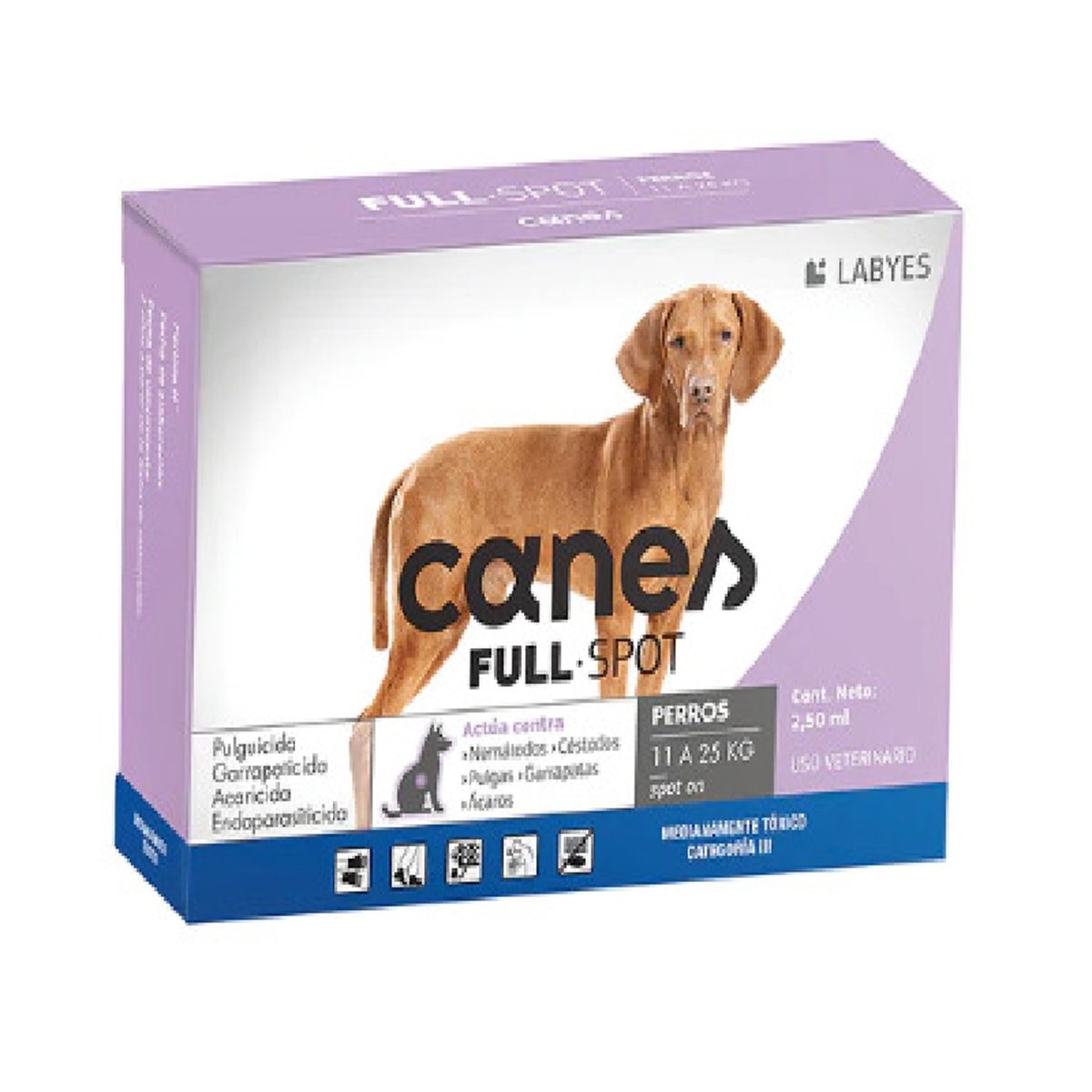 CANES FULL SPOT 11 A 25 KG