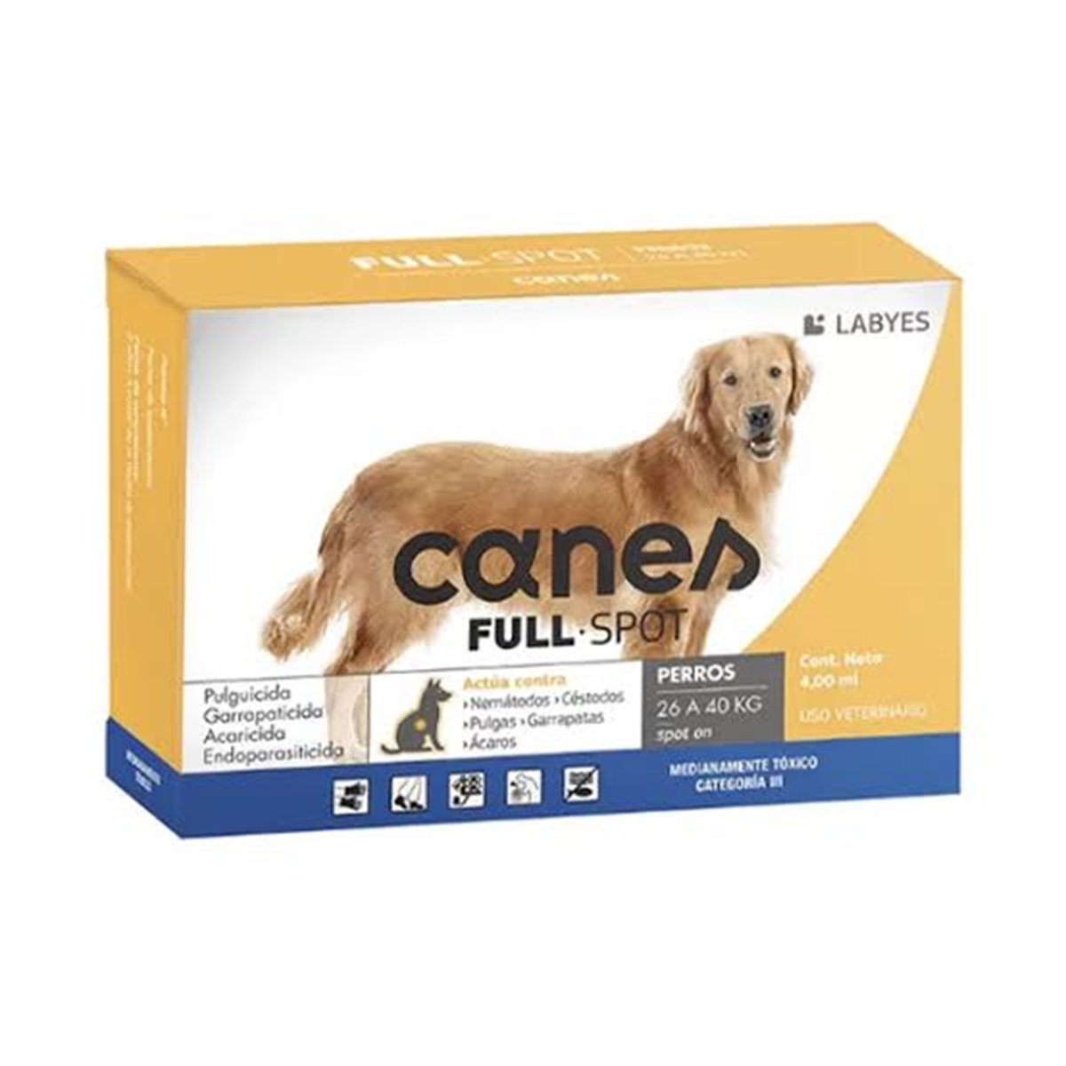 CANES FULL SPOT 26 A 40 KG