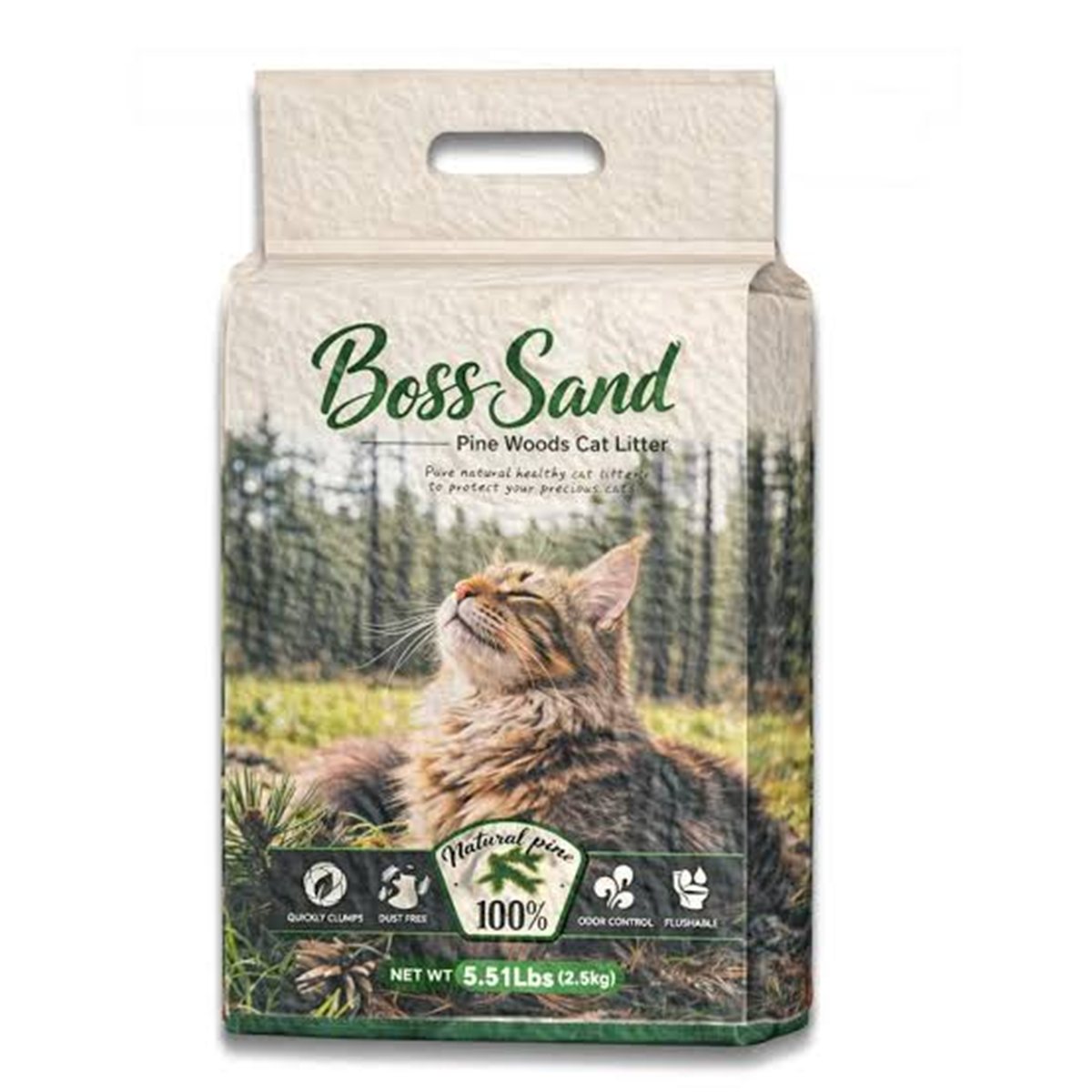 ARENA BOSS PINE WOODS CAT LITTER *2.5kg