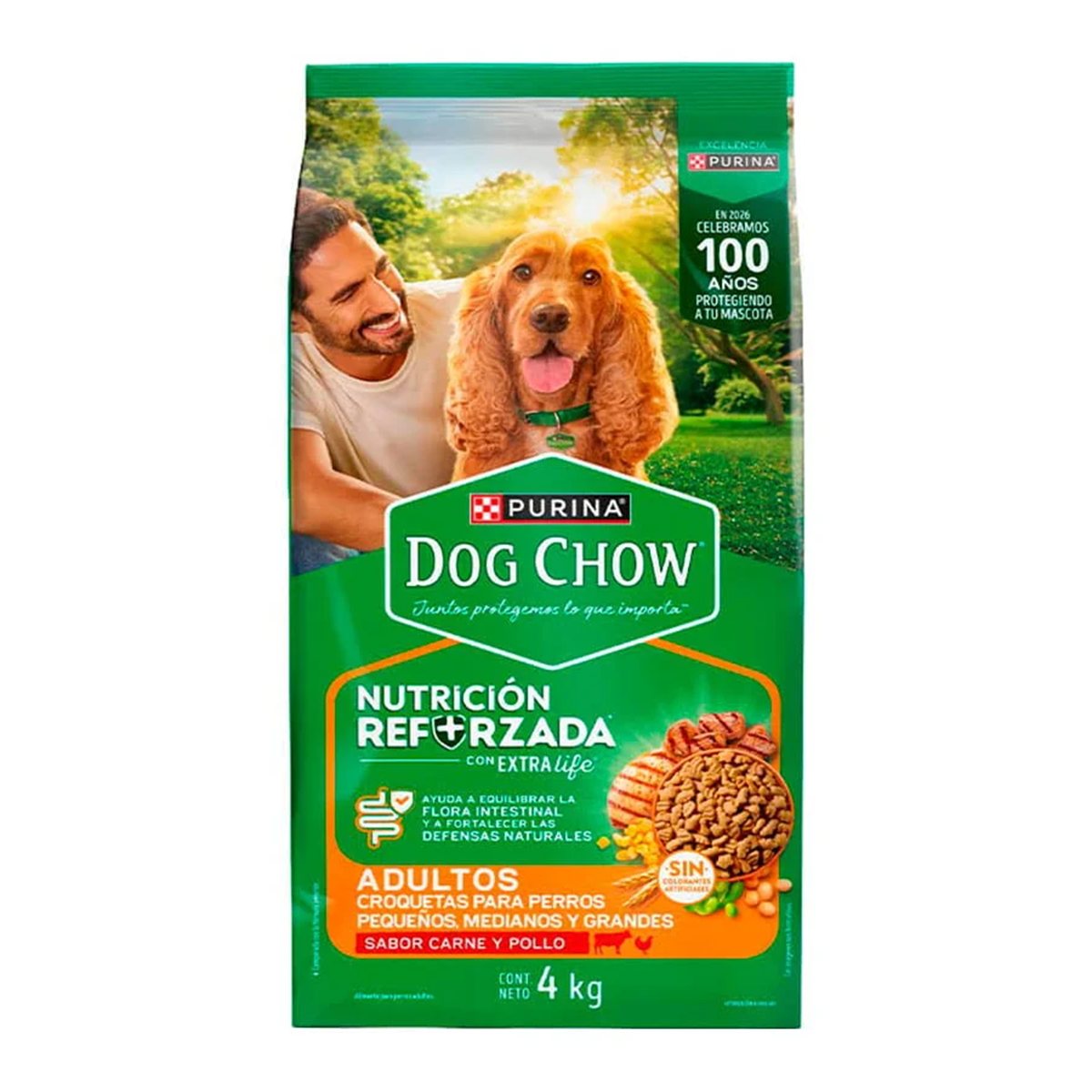 DOG CHOW ADULTO TODO LOS TAMAÑOS  * 4 kg