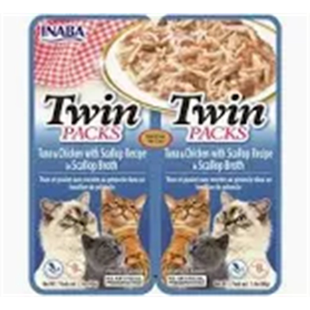 CHURU CAT TWIN 2 PACKS TUNA&SCALLOP*40gr