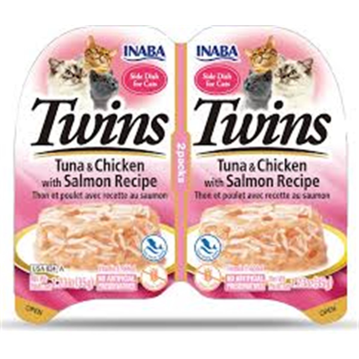 CAT TWINS TUNA&CHICKEN SALMO2 CUPS*35 gr