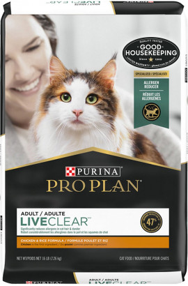 PROPLAN CAT LIVECLEAR CHKN  RICE X 7 LB