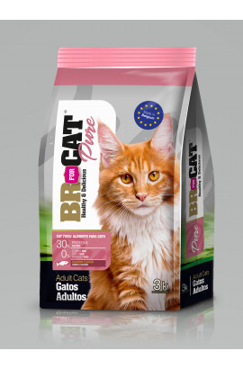 BR FOR CAT ADULTO SALMON X 3 kg