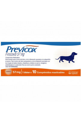 PREVICOX 57 mg 10 COMPRIMIDOS X BLISTER