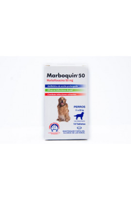 MARBOQUIN 50 MG  X 10 TAB