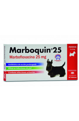 MARBOQUIN 25 MG  X 10 TAB