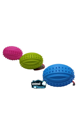 JUGUET PELOTA FUTBOL AMERIC  SONIDO 9cm