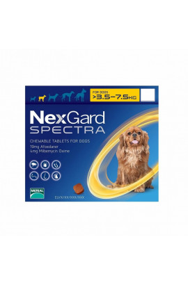NEXGARD SPECTRA 3.5-7.5 Kg...
