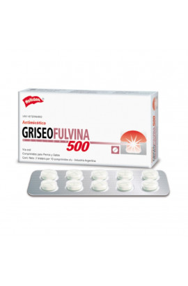GRISEOFULVINA 500 mg X BLISTER