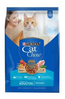 CAT CHOW ADULTO PESCADO DEFENSE X 1.5 kg